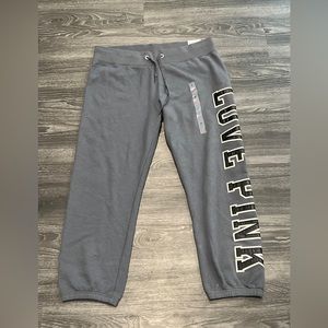 Women’s pink sweat pants